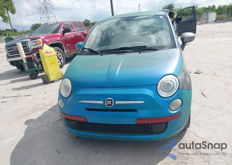 2012 Fiat 500 Pop from USA, damaged, VIN 3C3CFFAR0CT213263